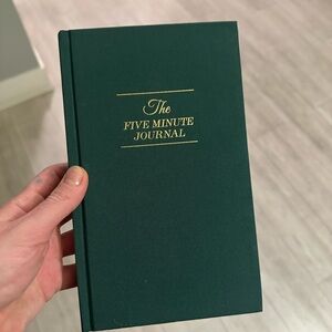 Green Five Minute Journal